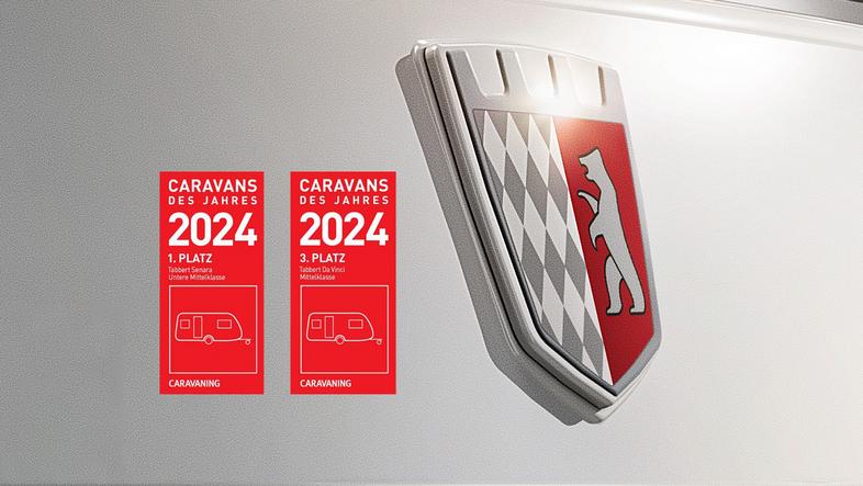 Auszeichnung Caravan des Jahres 2024